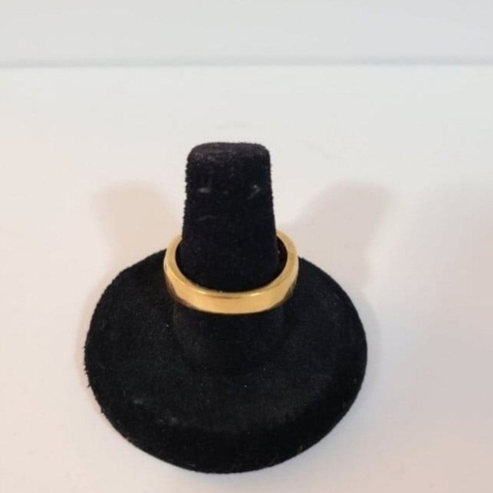 ❤️ CZ RING 3 BAND LOOK SIZE 8 - Picture 3 of 8